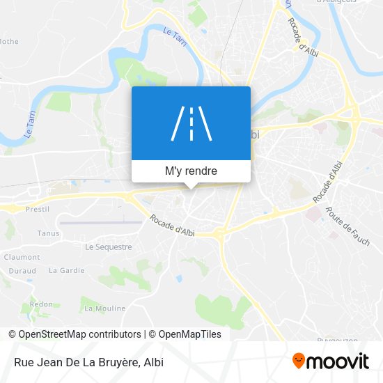 Rue Jean De La Bruyère plan