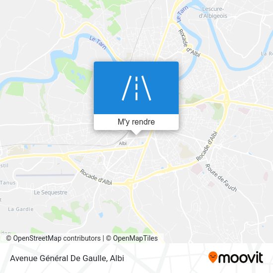 Avenue Général De Gaulle plan