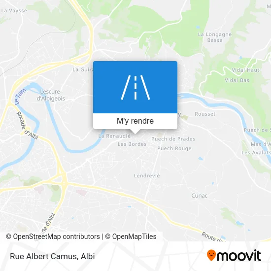 Rue Albert Camus plan