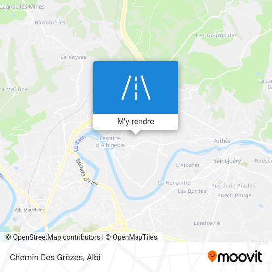 Chemin Des Grèzes plan