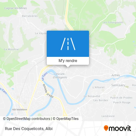 Rue Des Coquelicots plan