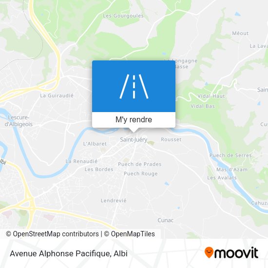 Avenue Alphonse Pacifique plan