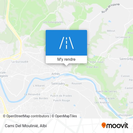Cami Del Moulinié plan