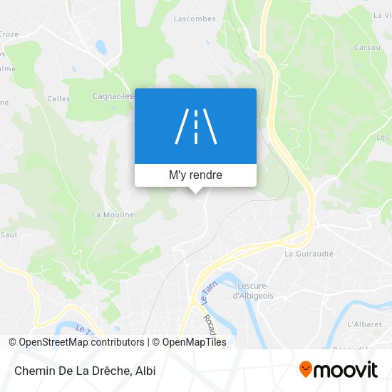 Chemin De La Drêche plan