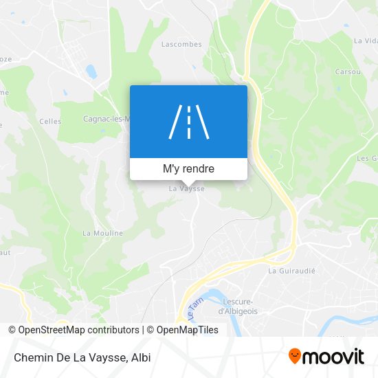 Chemin De La Vaysse plan