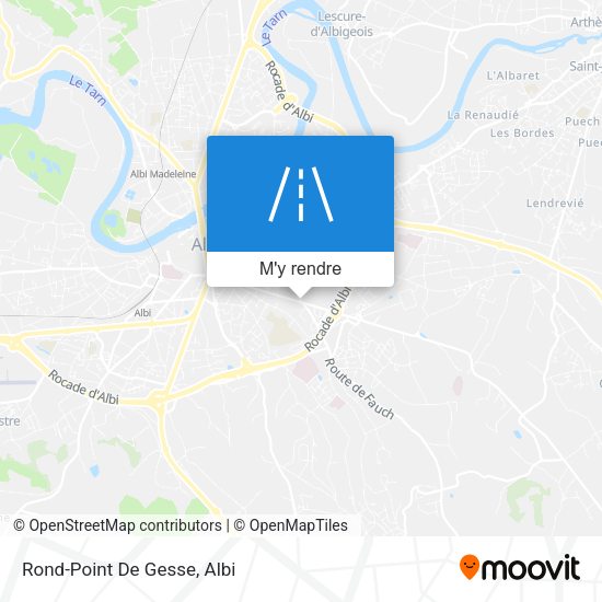 Rond-Point De Gesse plan