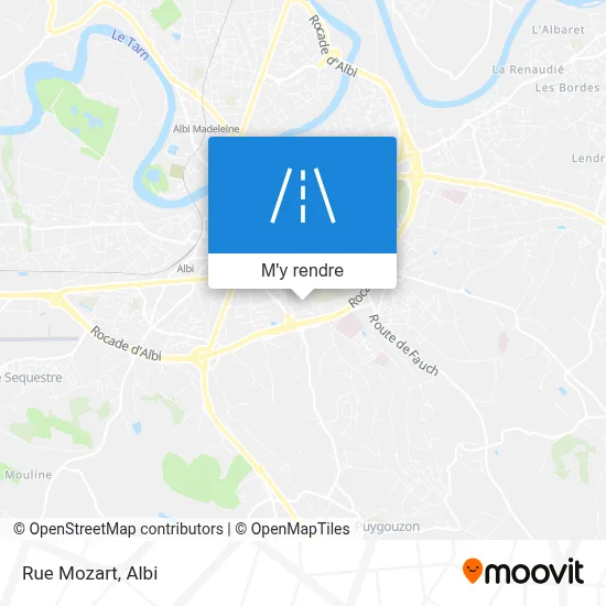 Rue Mozart plan