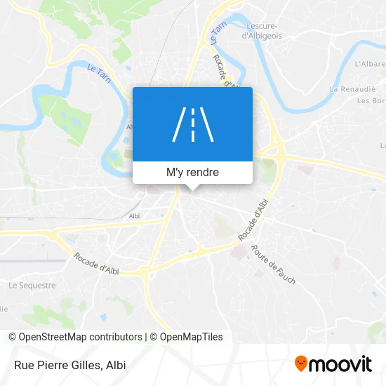 Rue Pierre Gilles plan