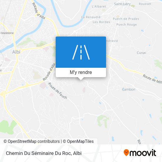 Chemin Du Séminaire Du Roc plan