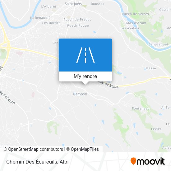 Chemin Des Écureuils plan