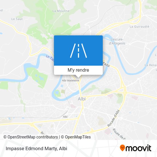 Impasse Edmond Marty plan
