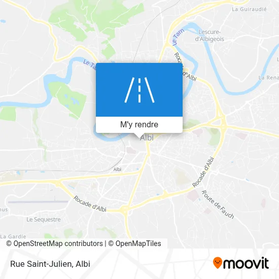 Rue Saint-Julien plan