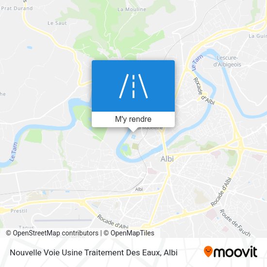 Nouvelle Voie Usine Traitement Des Eaux plan