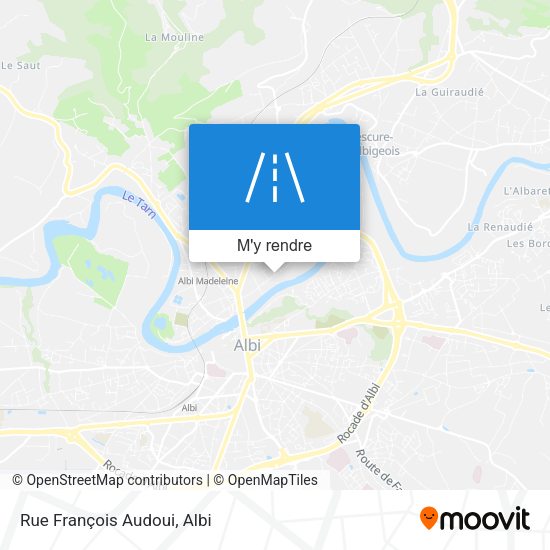 Rue François Audoui plan