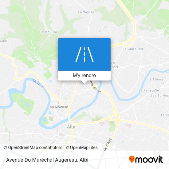 Avenue Du Maréchal Augereau plan