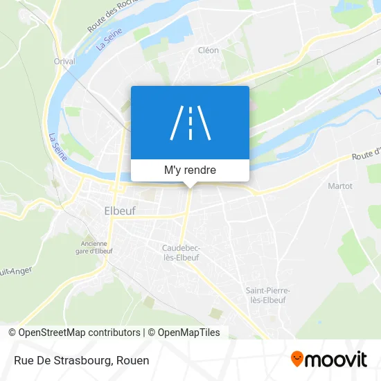 Rue De Strasbourg plan