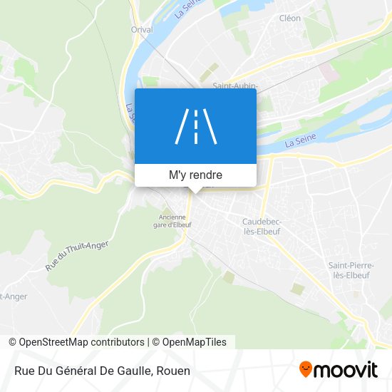Rue Du Général De Gaulle plan