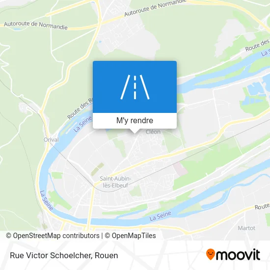 Rue Victor Schoelcher plan