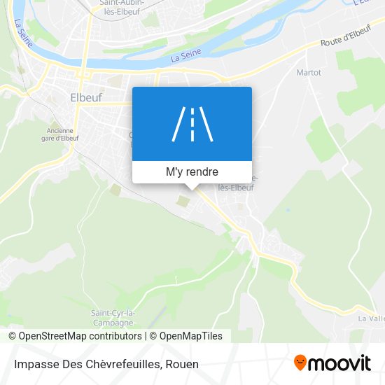 Impasse Des Chèvrefeuilles plan