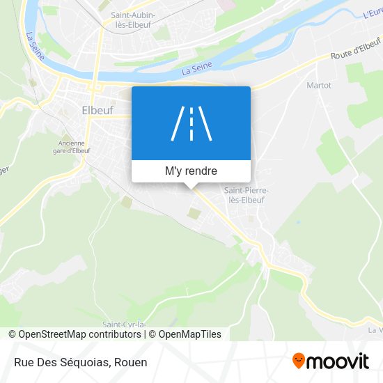 Rue Des Séquoias plan