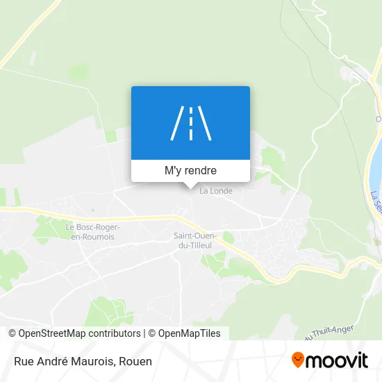 Rue André Maurois plan