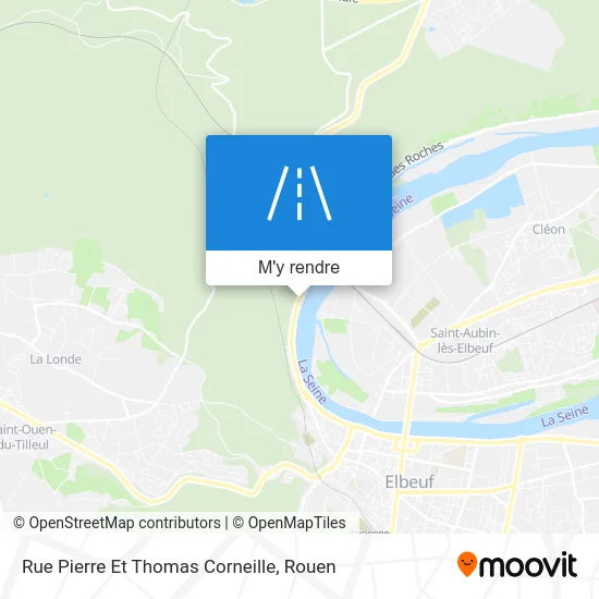 Rue Pierre Et Thomas Corneille plan