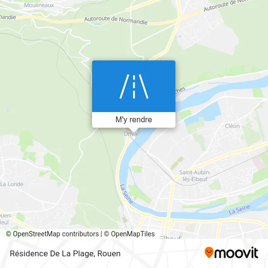 Résidence De La Plage plan