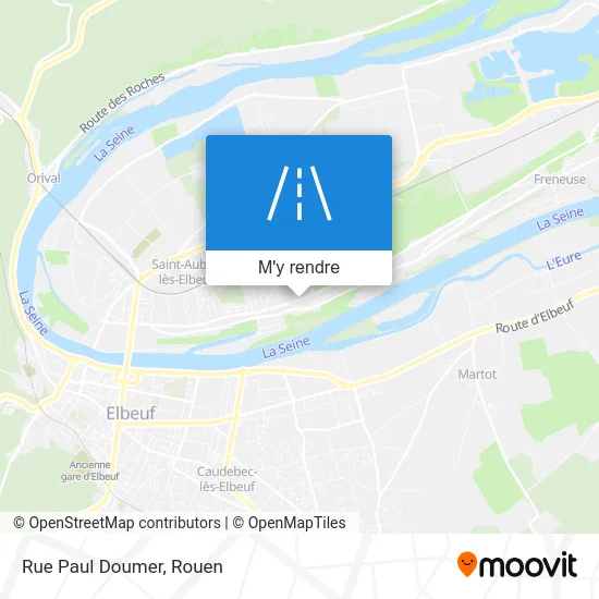 Rue Paul Doumer plan