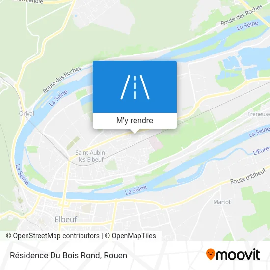 Résidence Du Bois Rond plan