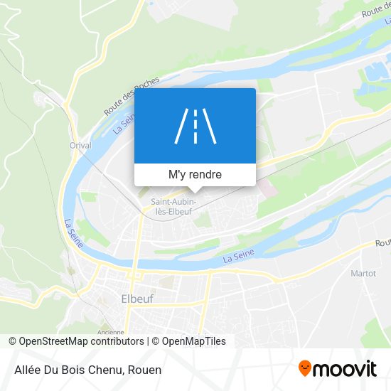 Allée Du Bois Chenu plan