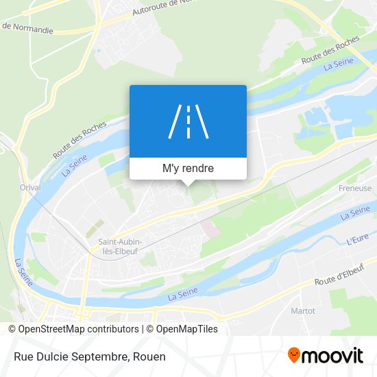 Rue Dulcie Septembre plan