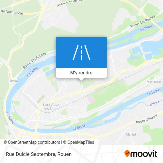 Rue Dulcie Septembre plan