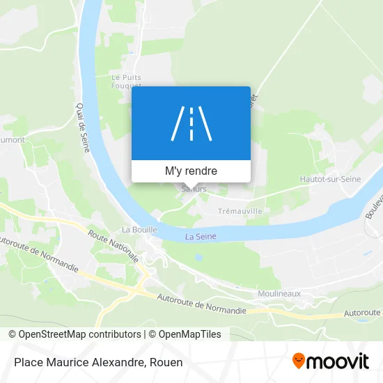 Place Maurice Alexandre plan