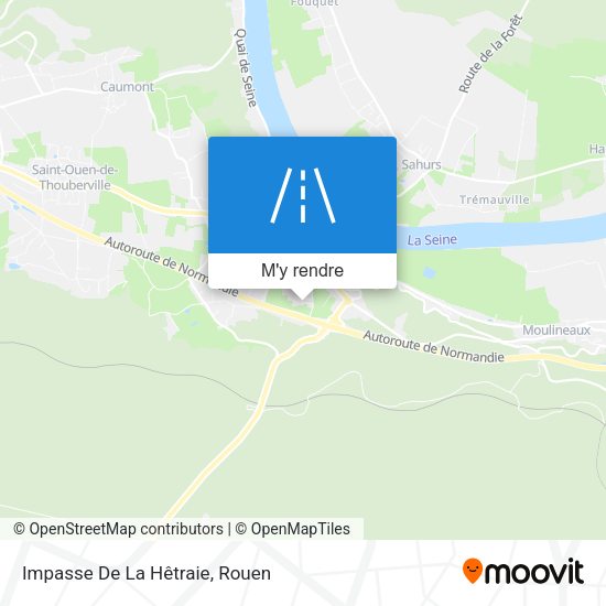 Impasse De La Hêtraie plan