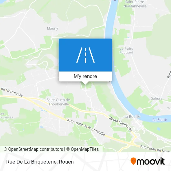 Rue De La Briqueterie plan