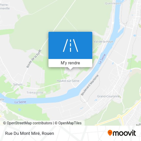Rue Du Mont Miré plan