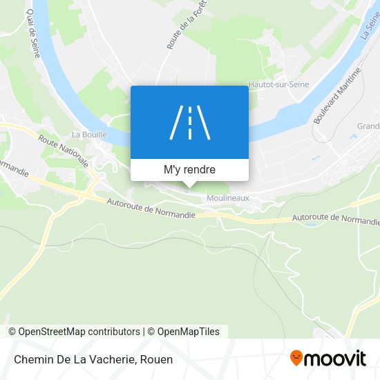 Chemin De La Vacherie plan