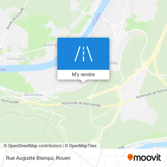 Rue Auguste Blanqui plan