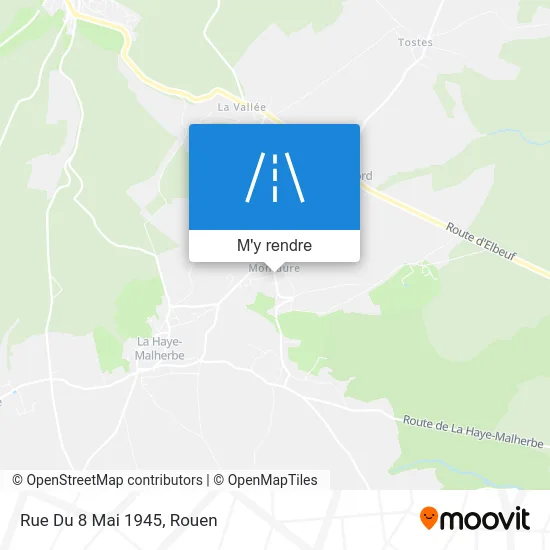 Rue Du 8 Mai 1945 plan