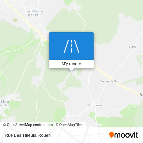 Rue Des Tilleuls plan