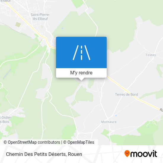 Chemin Des Petits Déserts plan