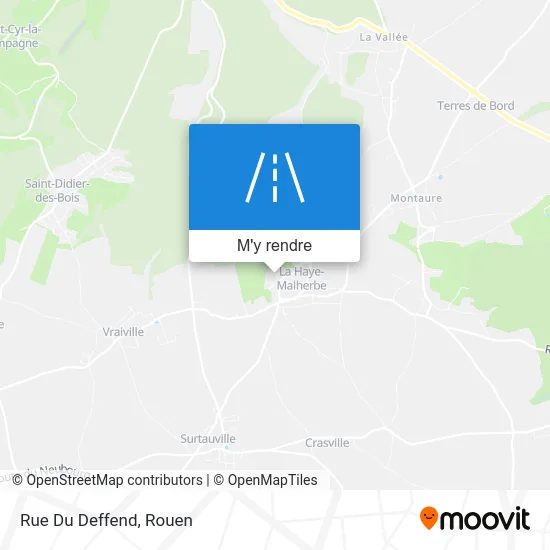 Rue Du Deffend plan