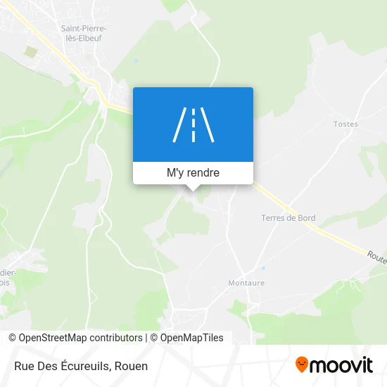 Rue Des Écureuils plan