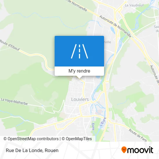 Rue De La Londe plan