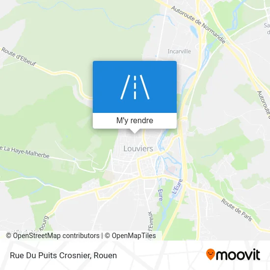 Rue Du Puits Crosnier plan