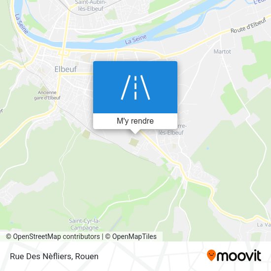 Rue Des Nèfliers plan
