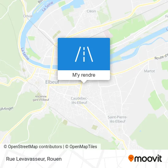 Rue Levavasseur plan