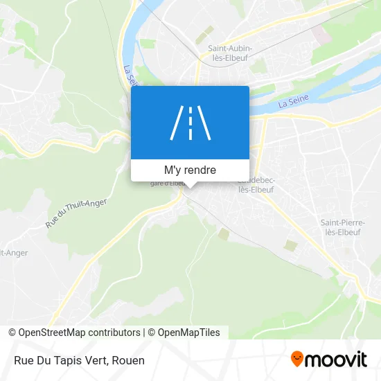 Rue Du Tapis Vert plan