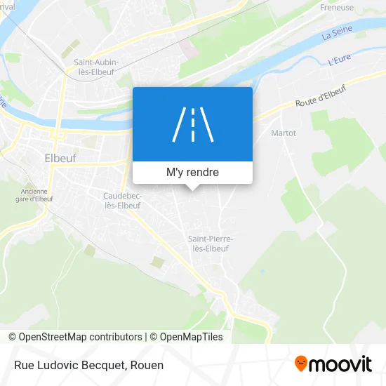 Rue Ludovic Becquet plan