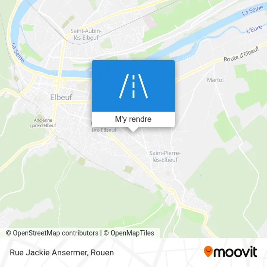 Rue Jackie Ansermer plan